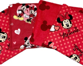 Minnie Mouse Coasters, Set of 4