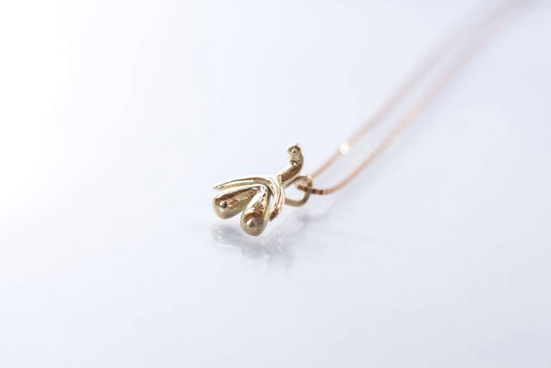 Anatomically Correct Clitoris Pendant in 14k Gold, Sterling Silver or Brass Feminist Girl Power image 6