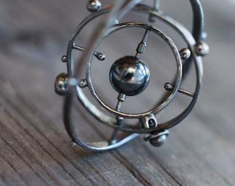 spinning geeky orrery mirieldesign