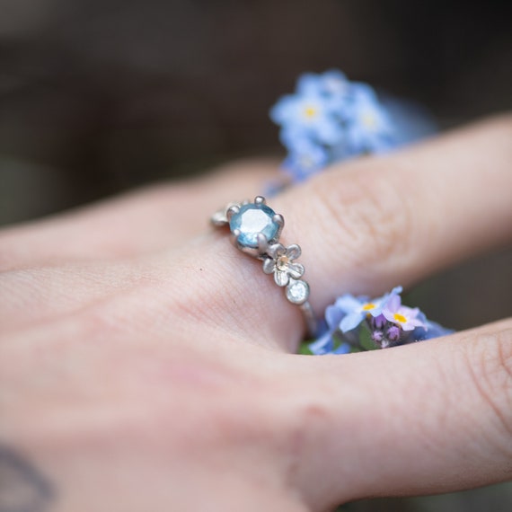 Etsy forget me not ring deals