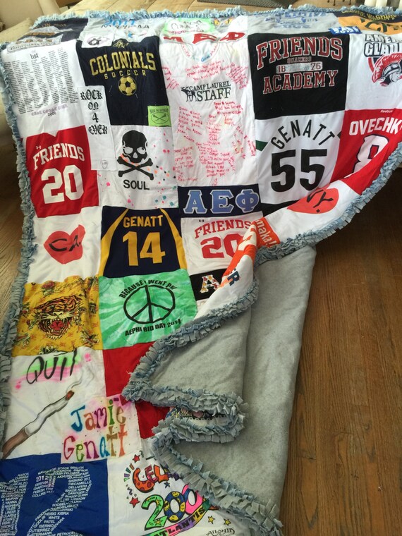 Shirt tie blanket sale