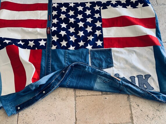 American flag dog bed deals