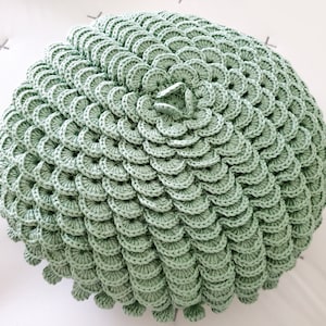 Das von Sedona Sukkulenten inspirierte Häkelkissen-Muster