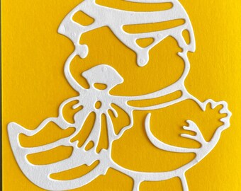 CHICK/EGG Metal Die - Easter Cutting Die