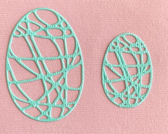 EASTER EGG  Metal Die  Set - Easter Cutting Die Set