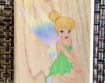 EK Success,  Wood mount Rubber Stamp, “Tinkerbell ”