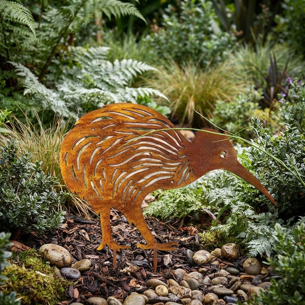 スチール製 キーウィバード オブジェ 現代アート モダンアート ギャラリー Kiwi Bird Sculpture Outdoor - Etsy