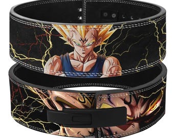 Anime Lever Gym Belt Majin Vegeta Design  – Gym Power lifting Support