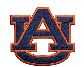 Athletic Interlocking AU Monogram Embroidery Design – Sports Letter Patch (Digital Files)