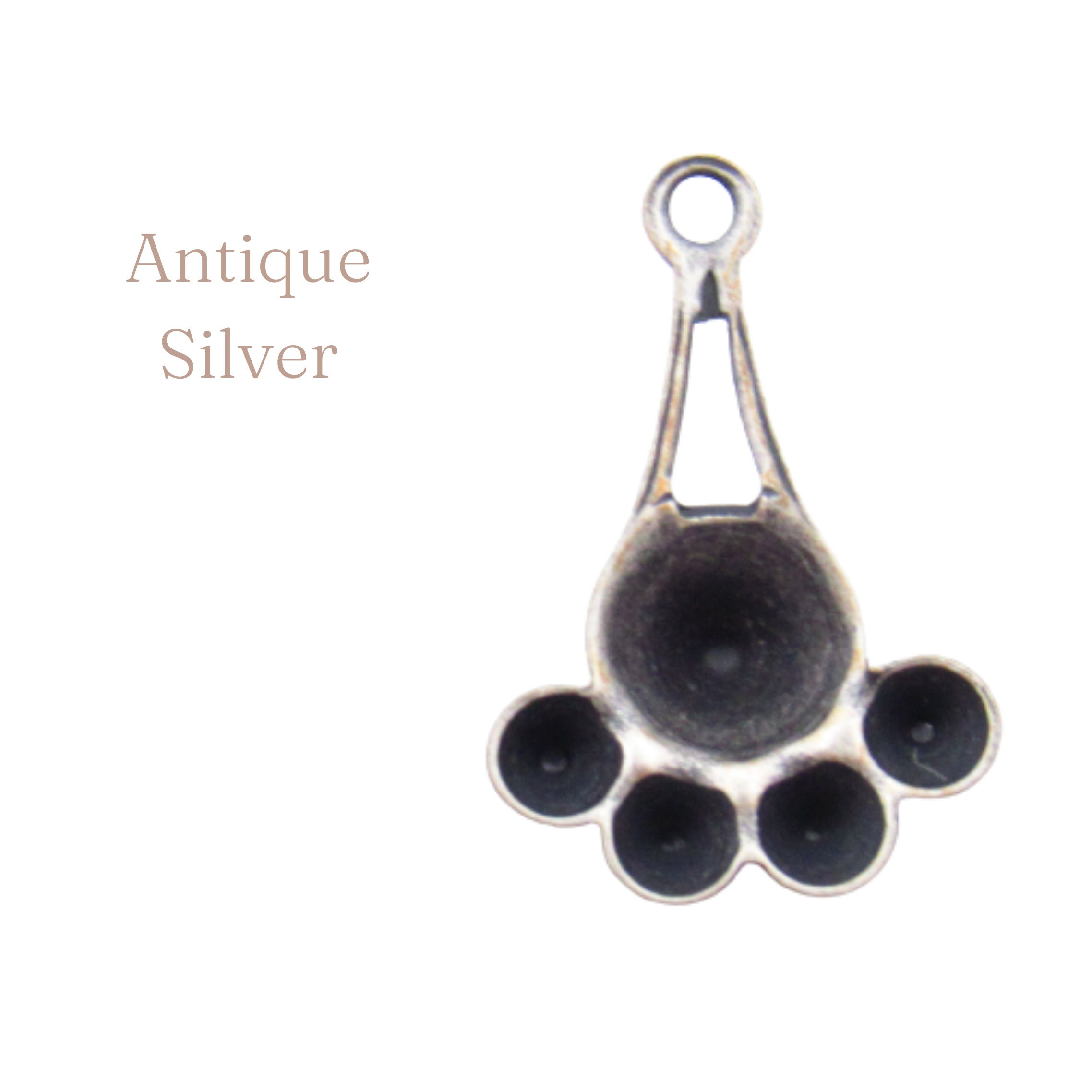 SALE Multi Stone Settings for 28ss or 29ss & 24pp Rhinestones, Raw ...