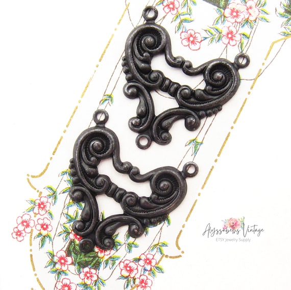Connector, Rosary 21x15mm Connector, Rosary 21x15mm