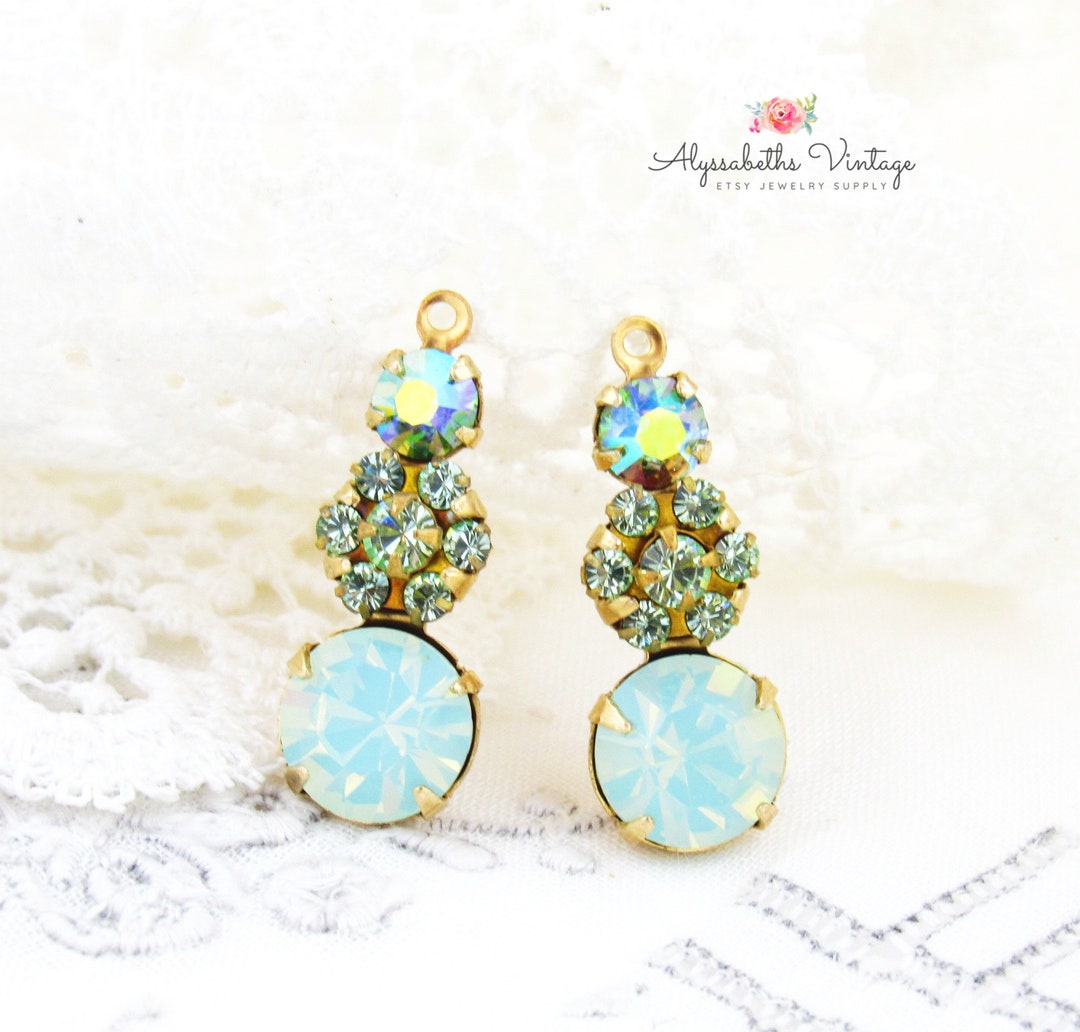 Chrysolite Opal Chrysolite and AB Chrysolite Rhinestone - Etsy
