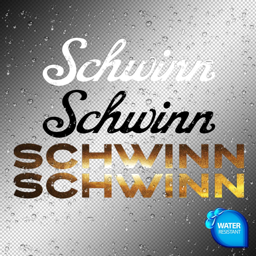 4X Schwinn Classic Decal Stickers Die Cut not Printed - Etsy