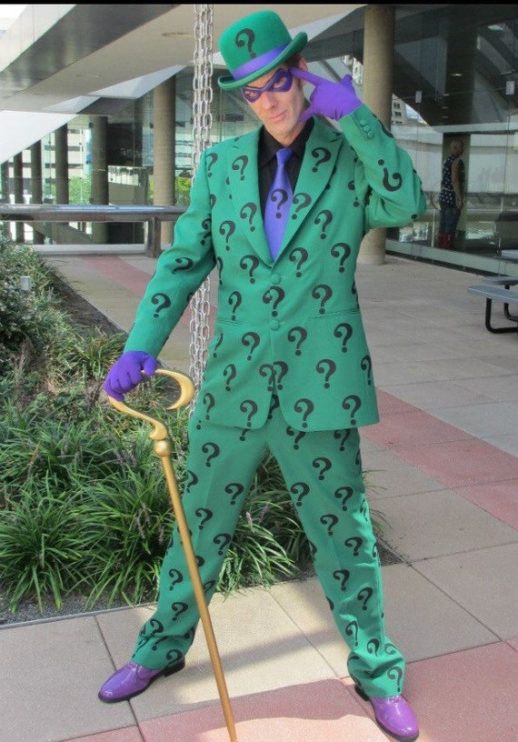 Question Mark Riddler Suit Riddler Question Mark Suit – The Riddler’s 10 Best Costumes In The ...
