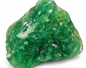 Natural Green Fluorite Rough Gemstone | 700-800 Carat Crystal Specimen
