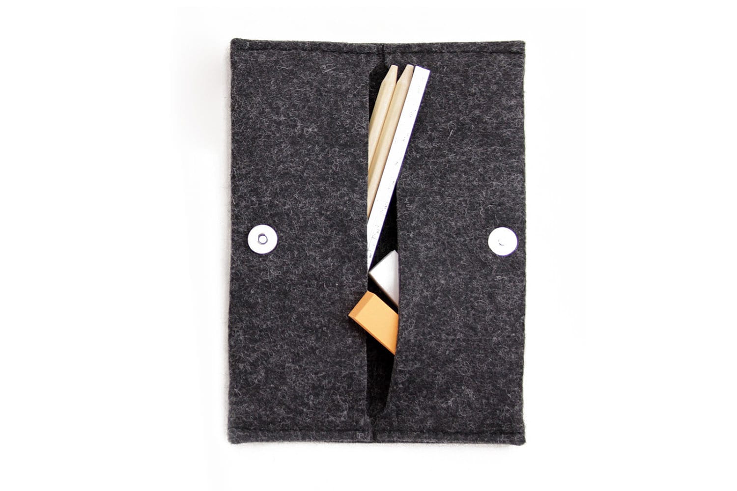 Shop W1001 Wool FELT Stylish Folding Pouch Online Oliday