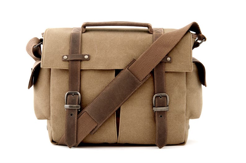 Camera Messenger Bag School Bag Messenger Bag Men Shoulder Etsy