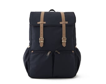 Bolsa de pañales, mochila de viaje unisex, bolsa de mamá, regalo de baby shower, regalo para mamá, regalo para papá, regalo para padres, CARRYALL, Nylon negro