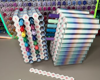 Organizador de marcadores para libros para colorear