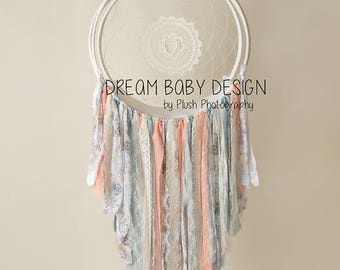 Linen and lace Dreamcatcher