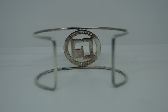 Vintage Paco Rabanne Minimalist Cuff Bracelet / P… - image 7