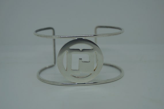 Vintage Paco Rabanne Minimalist Cuff Bracelet / P… - image 1