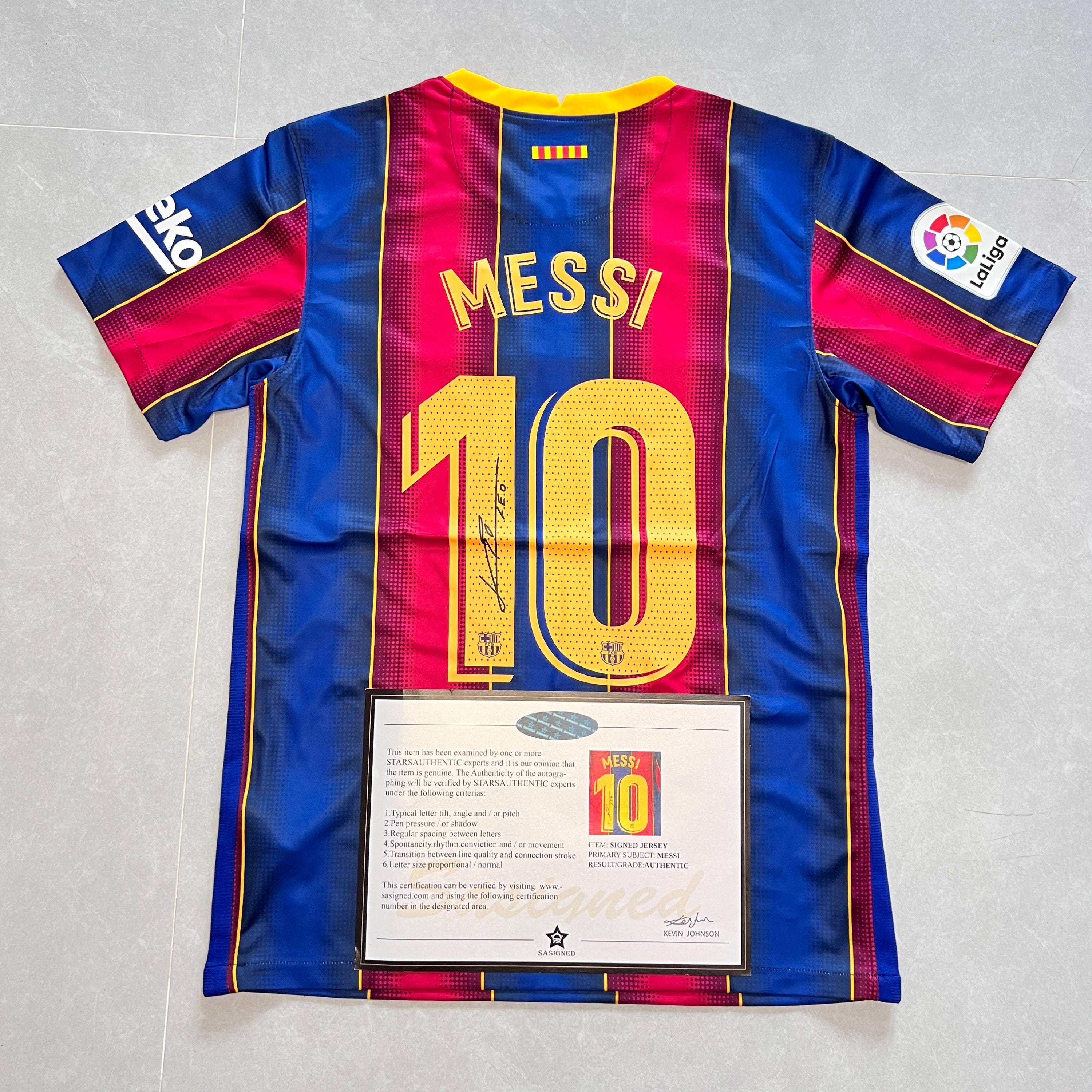 Fc Barcelona Messi Jersey - Etsy Canada