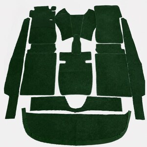 Teppichsatz Teppich Mercedes-Benz W110 mit Lenkradschaltung ab Modellflege 1967