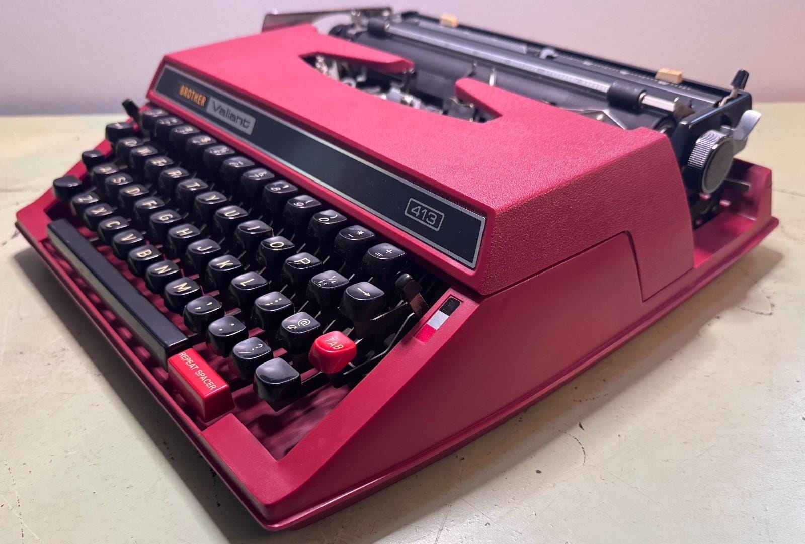 Brother Valiant Typewriter - Etsy