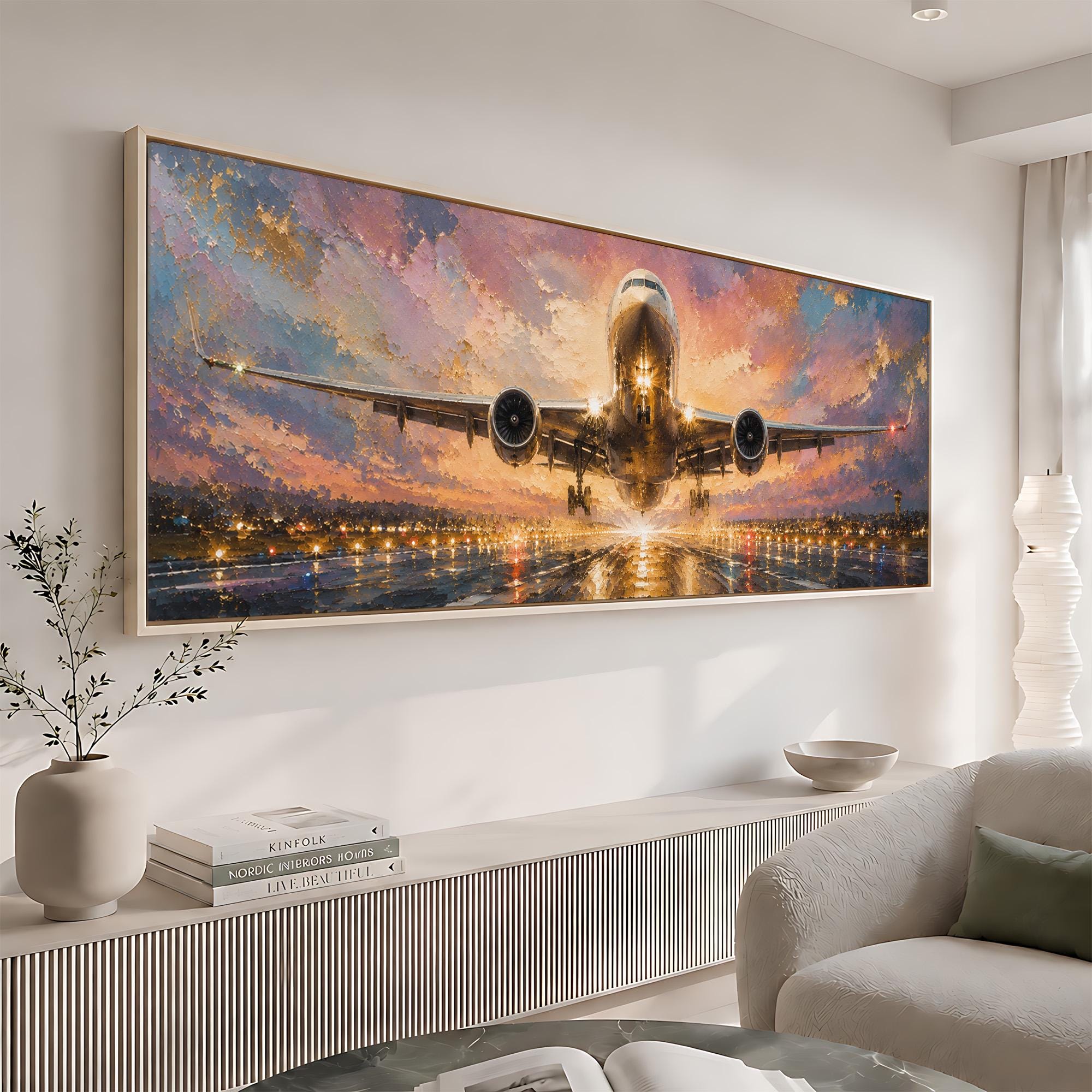 Large Vintage Airplane Decor - Etsy