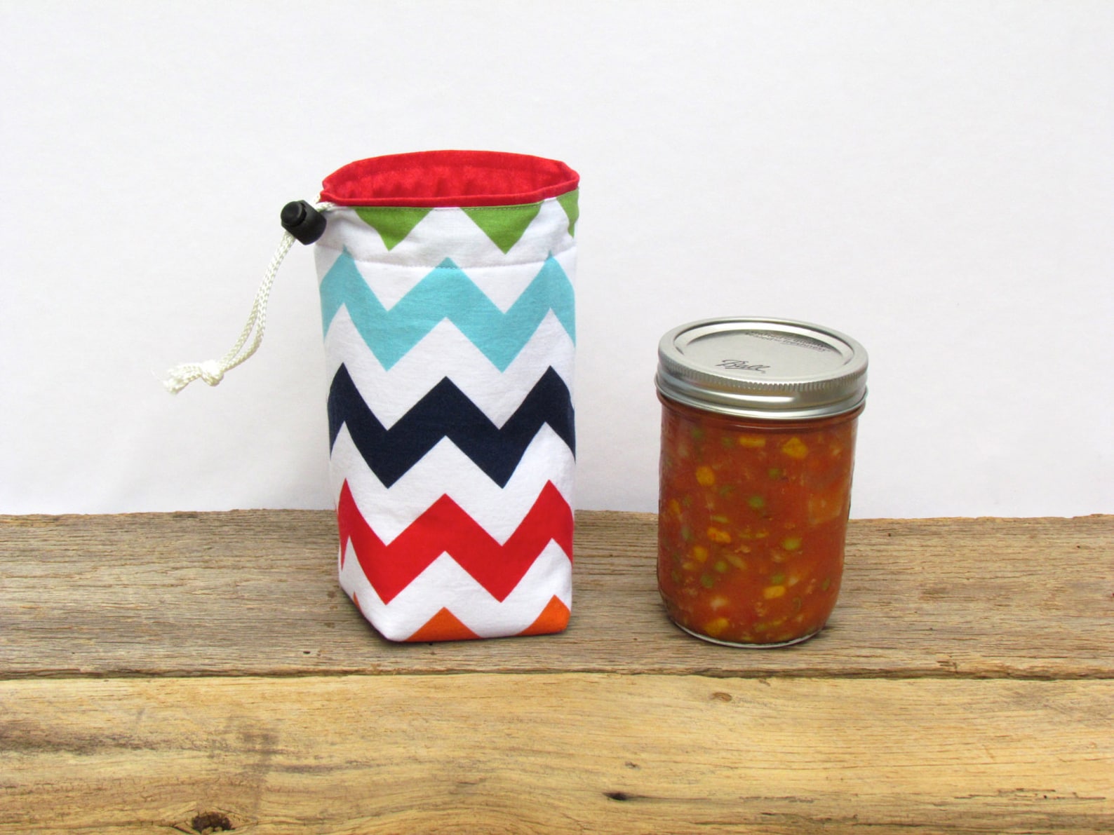 Mason Jar Carrier Bag PATTERN Jars to Go Single Instant Etsy UK