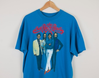 vintage 70s rock tee OAK RIDGE boys crew concert tour t-shirt Medium Large
