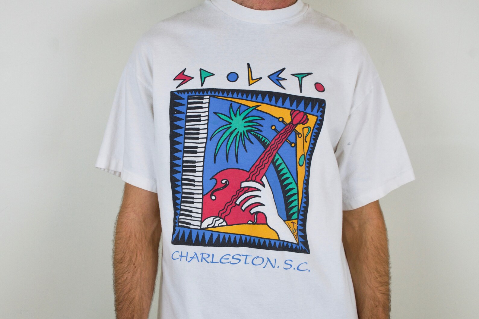 VTG 90s Spoleto Festival TShirt Charleston South Carolina Etsy