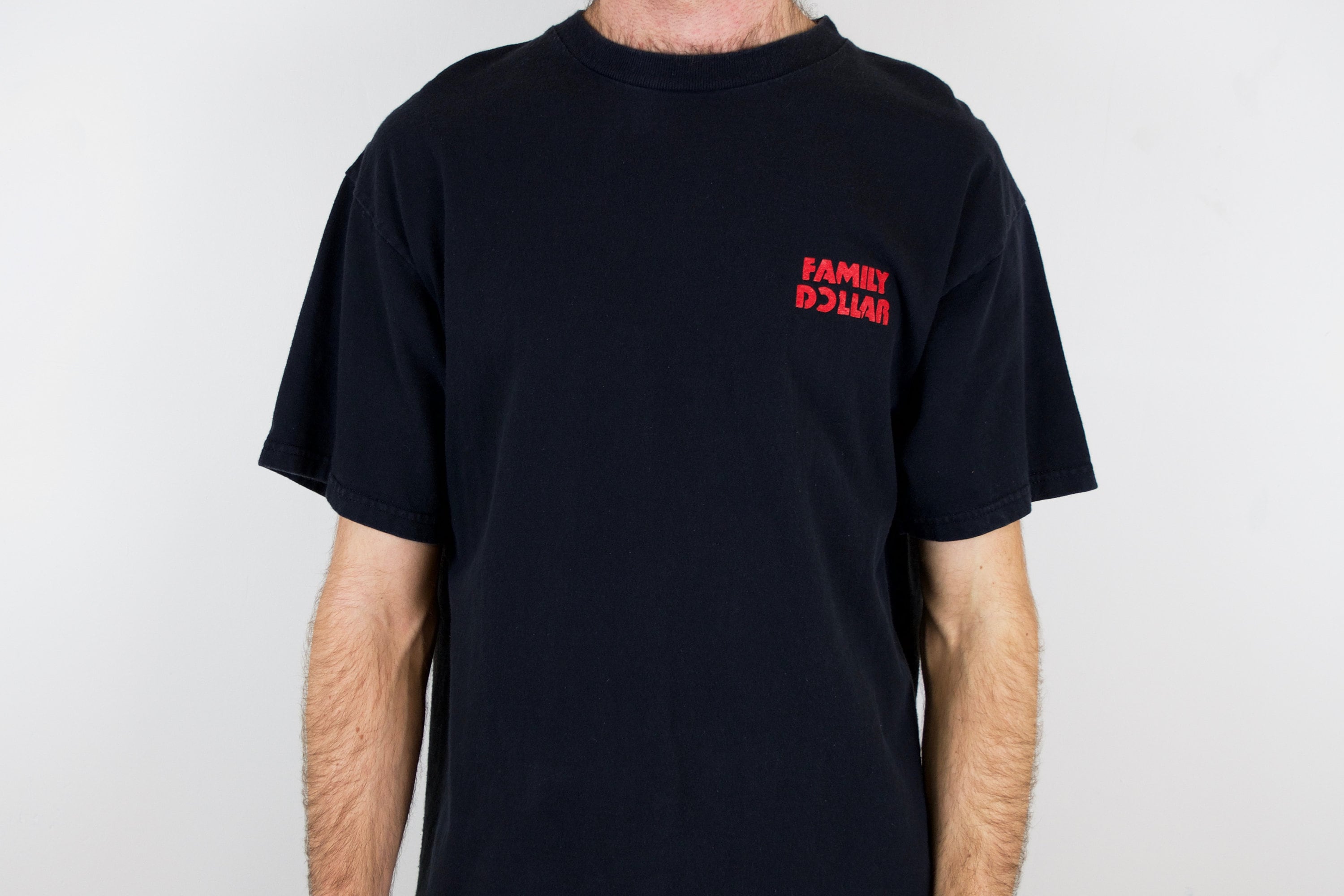 Vintage 90s Family Dollar TShirt Men's Medium Fit Black Etsy
