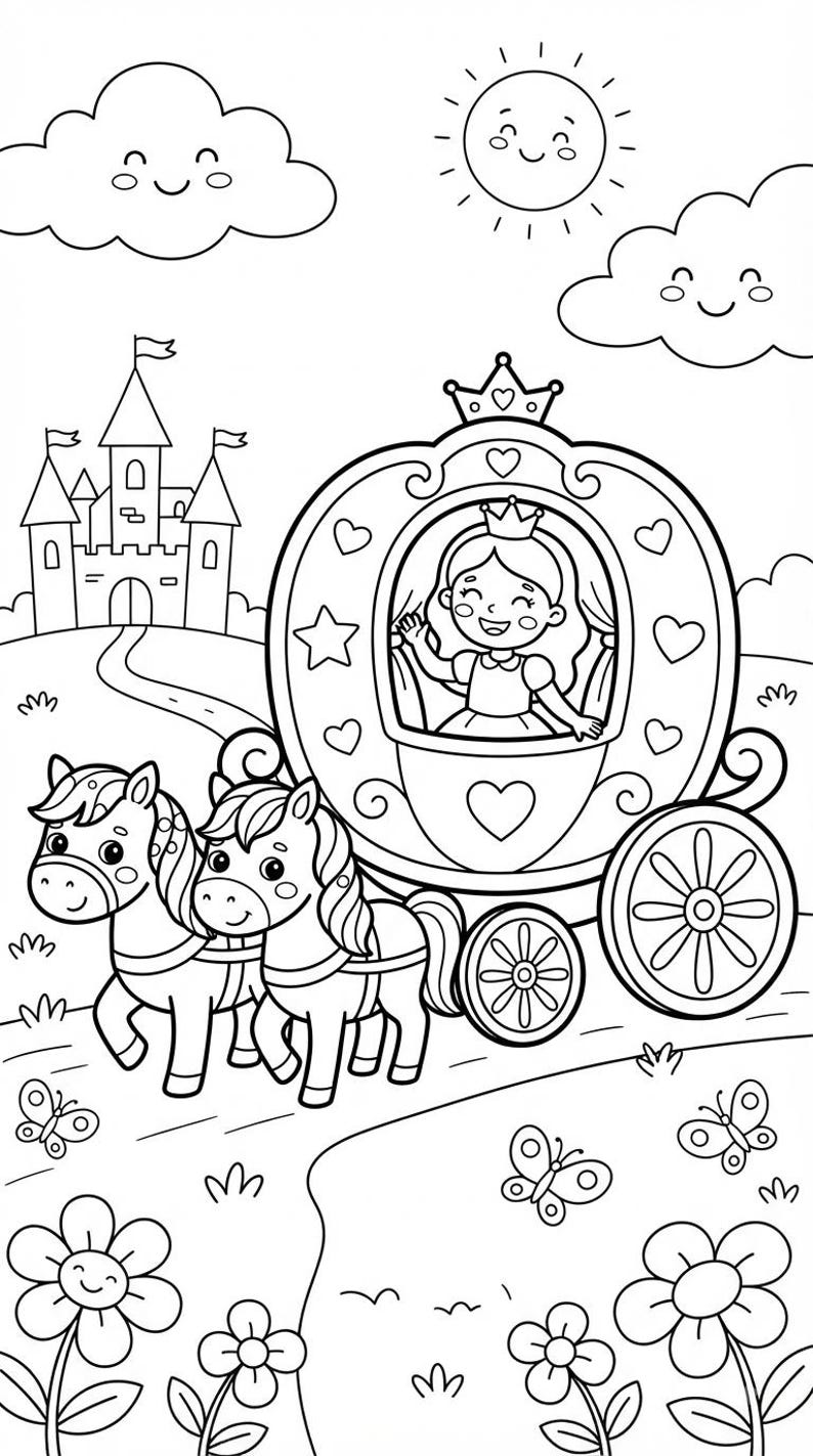 Princess And Animals Coloring Sheets Etsy France princess-and-animals-coloring-sheets-etsy-france