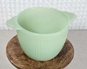 Vintage Jadeite Sugar Bowl Fire-King USA *No Lid