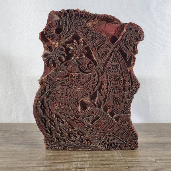 Wood Block Stamp Etsy