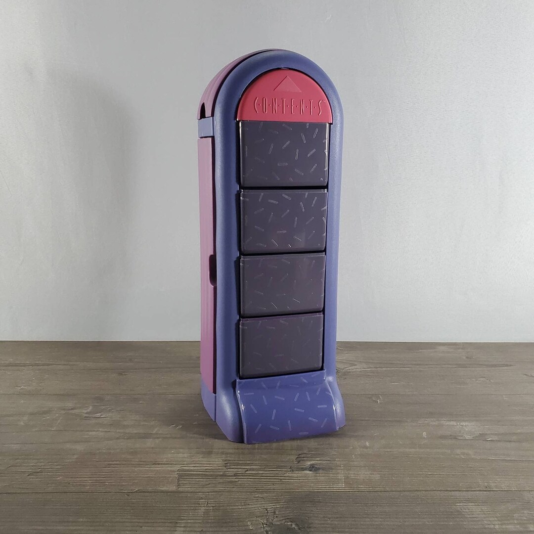 Vintage Rubbermaid Plastic Jewelry Tower Flip Drawers for Etsy