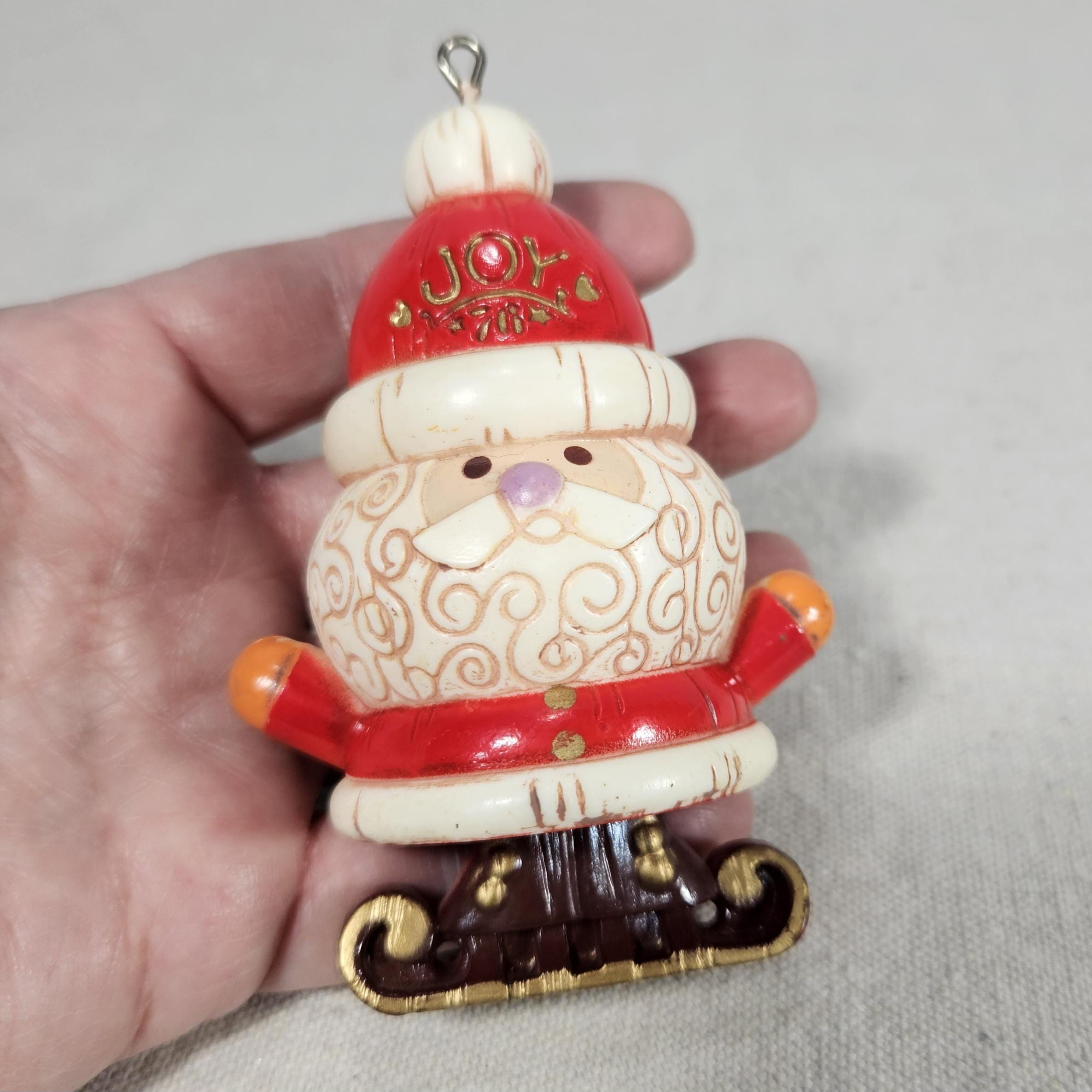 1976 Santa Ornament - Etsy
