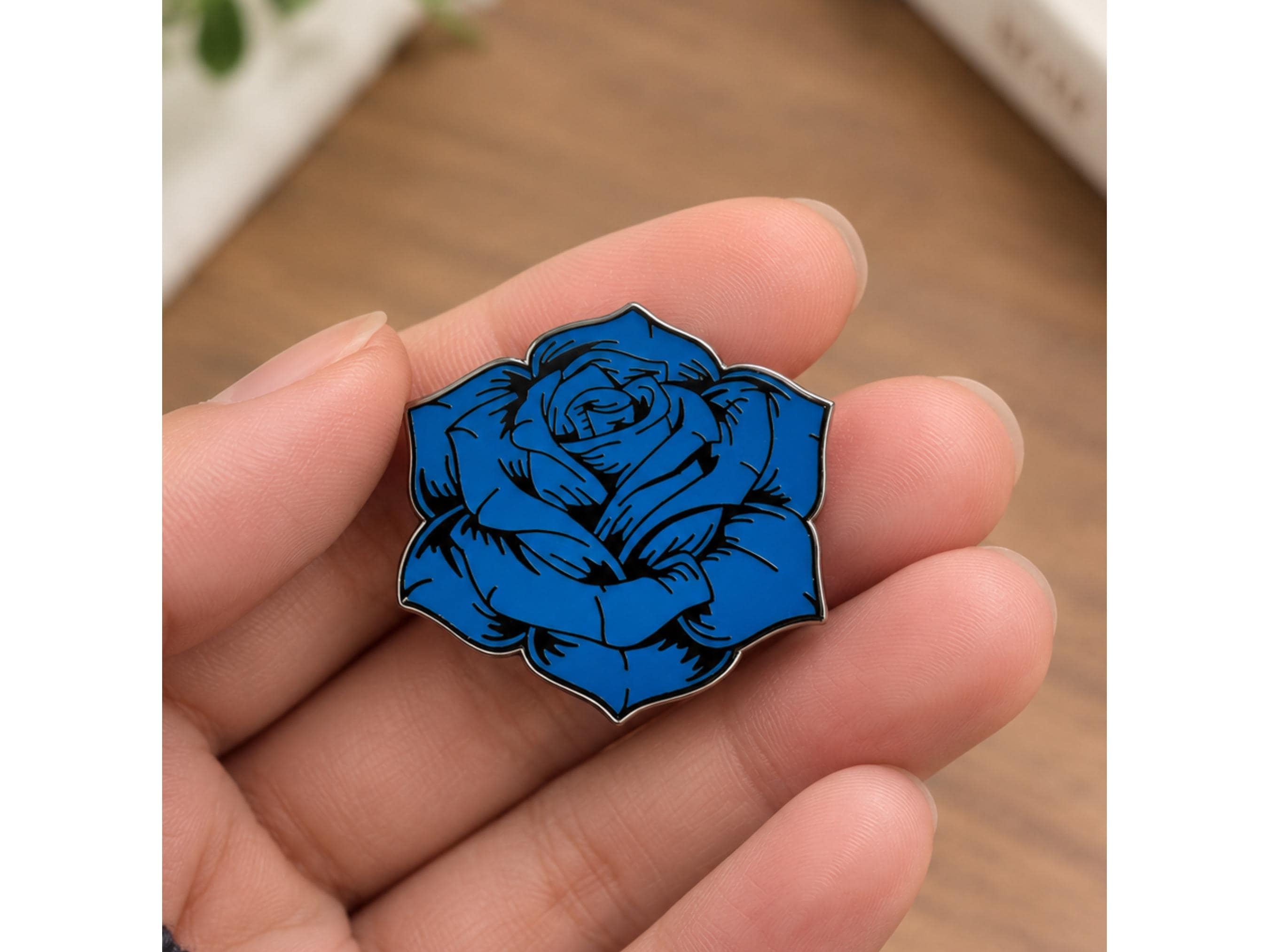 Ado Blue Rose - Etsy