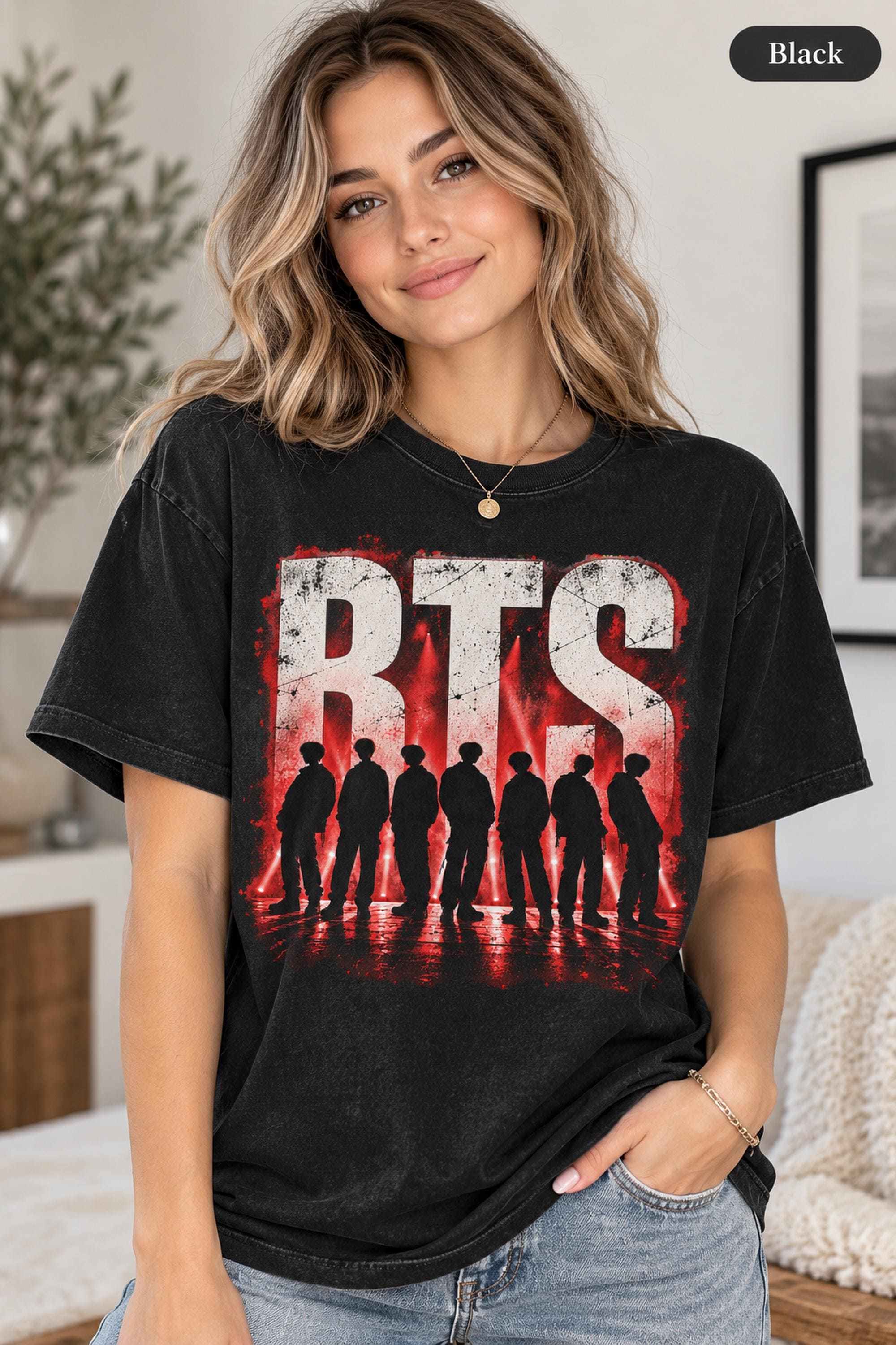 Bts Vintage T Shirt - Etsy