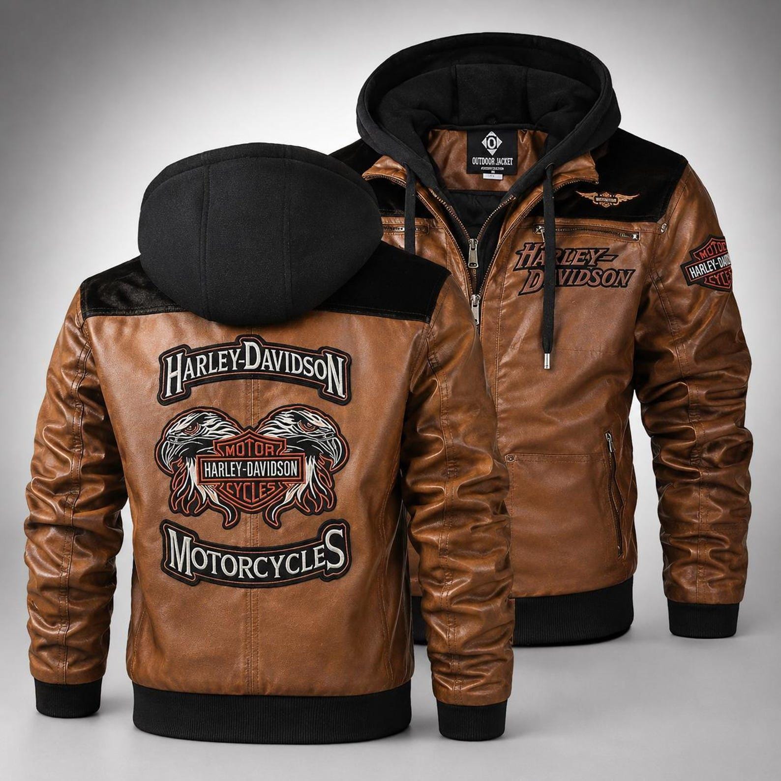 Harley Davidson Bomber Jacket - Etsy
