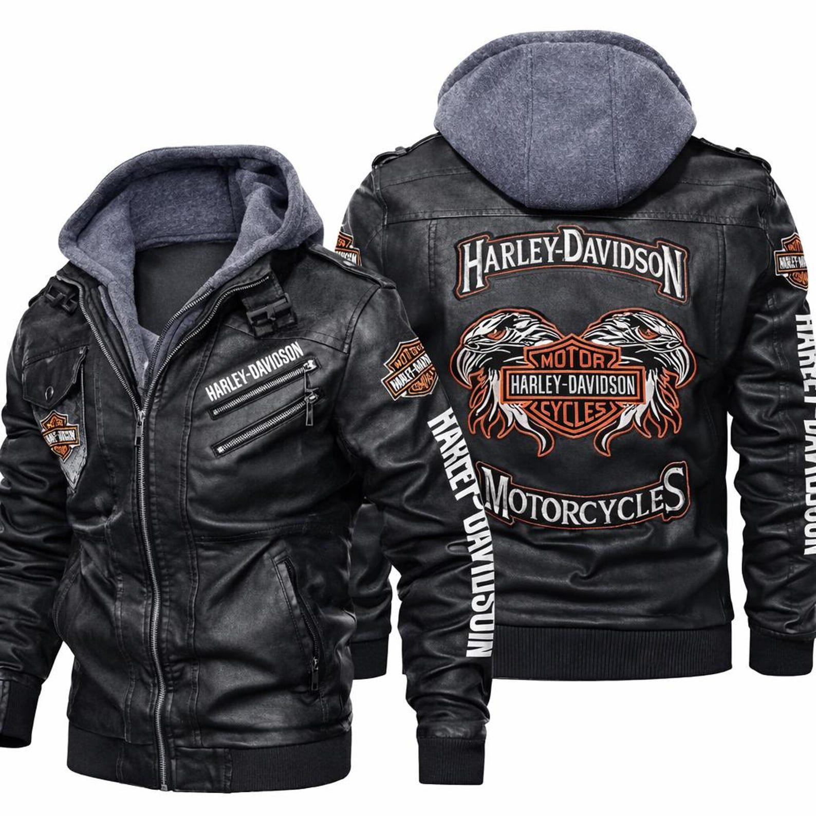 Harley Davidson Bomber Jacket - Etsy