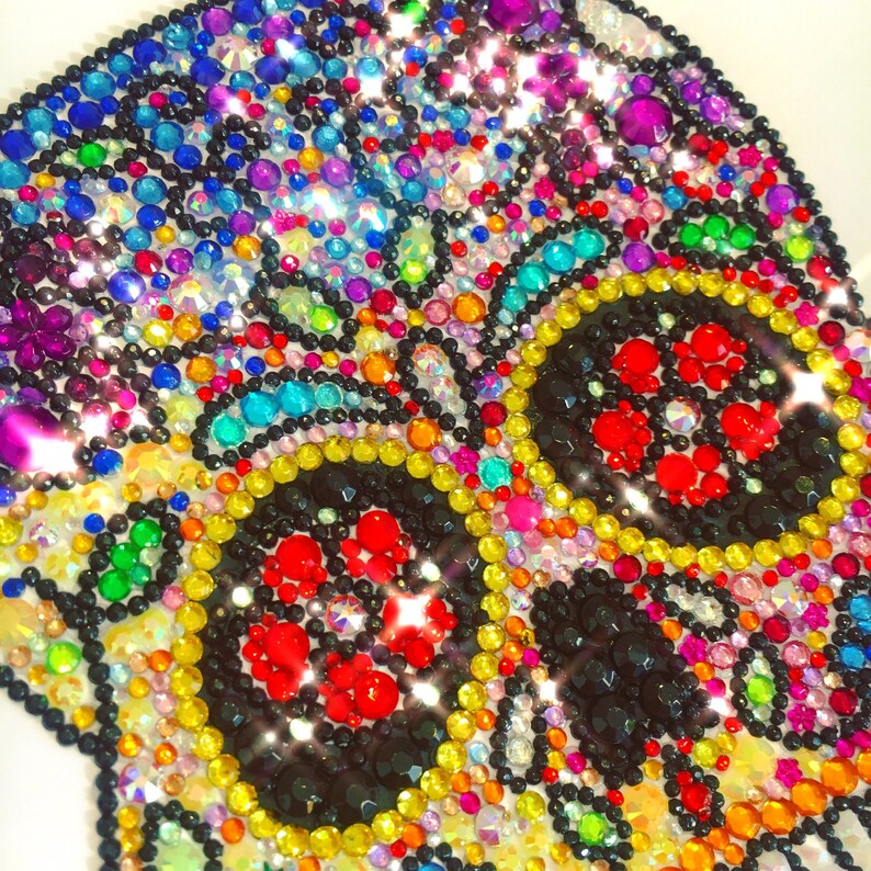 Candy Skull Sugar Skull Gift. Skull Skeleton Art. Skull Etsy UK