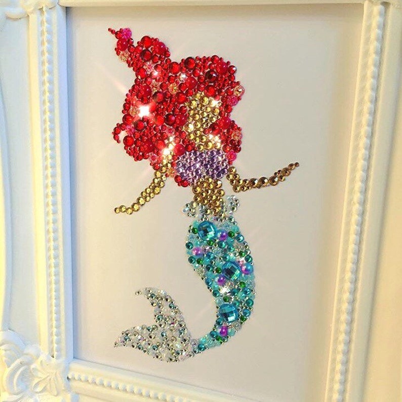 Disney the Little Mermaid Wall Art Baby Shower Ariel Gift Etsy UK