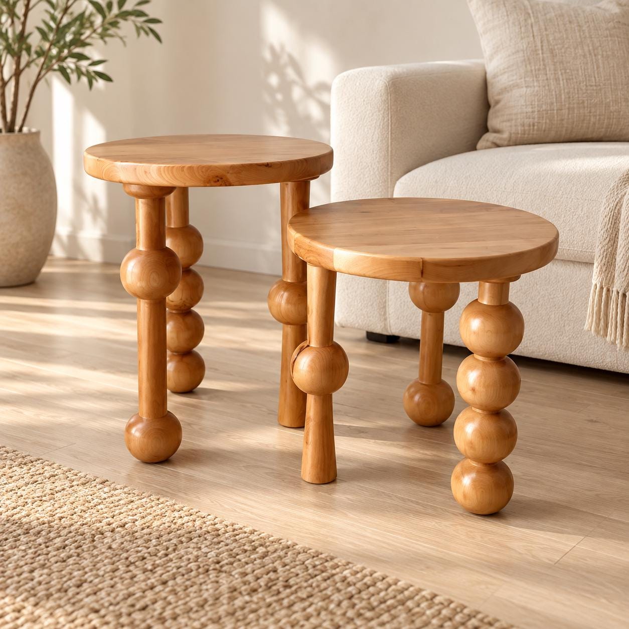 Bobbin Leg End Table - Etsy