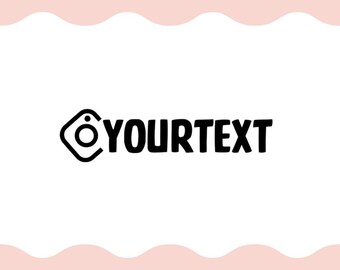 Custom Instagram Handle Vinyl Decal | Personalized Social Media Sticker (Weather-Resistant)