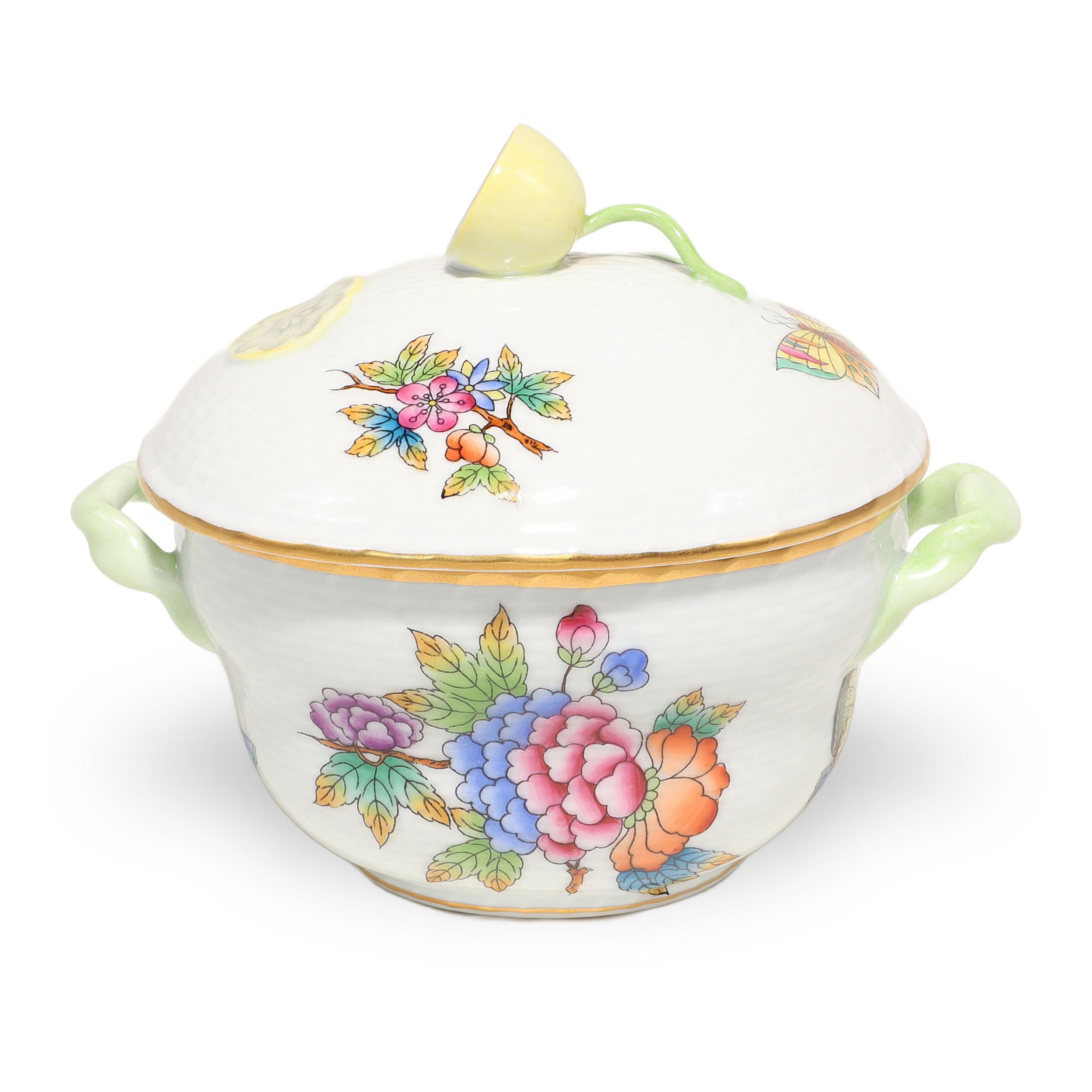 Herend Queen Victoria Sugar Bowl - Etsy