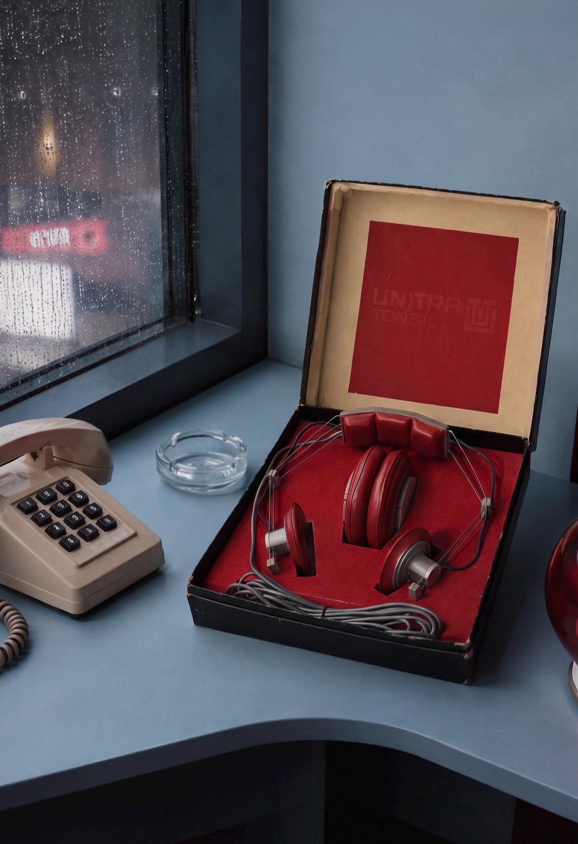 Vintage Unitra Tonsil SN50 Stereo Headphones – 1970s Polish Audio, Original Box, foto 3 di 3