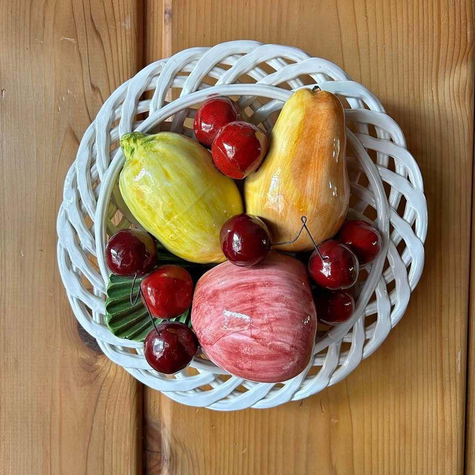 Capodimonte Wall Fruit - Etsy